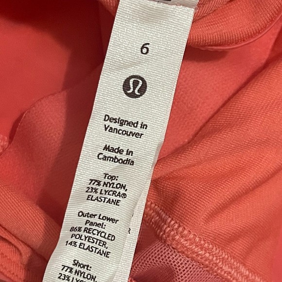 LULULEMON Dress Women's 6 Raspberry NWT Court Crush Hidden Pockets Tank Tennis - Picture 5 of 12